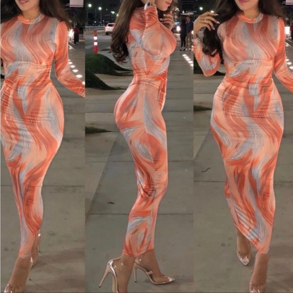 REVOLVE Dresses & Skirts - Boutique Multicolor Midaxi Jersey Dress